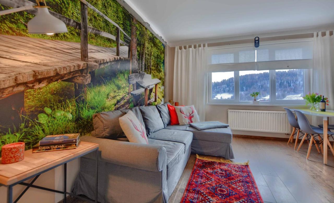 Апартаменты Apartament Zielona Mila Устшики-Дольне Экстерьер фото