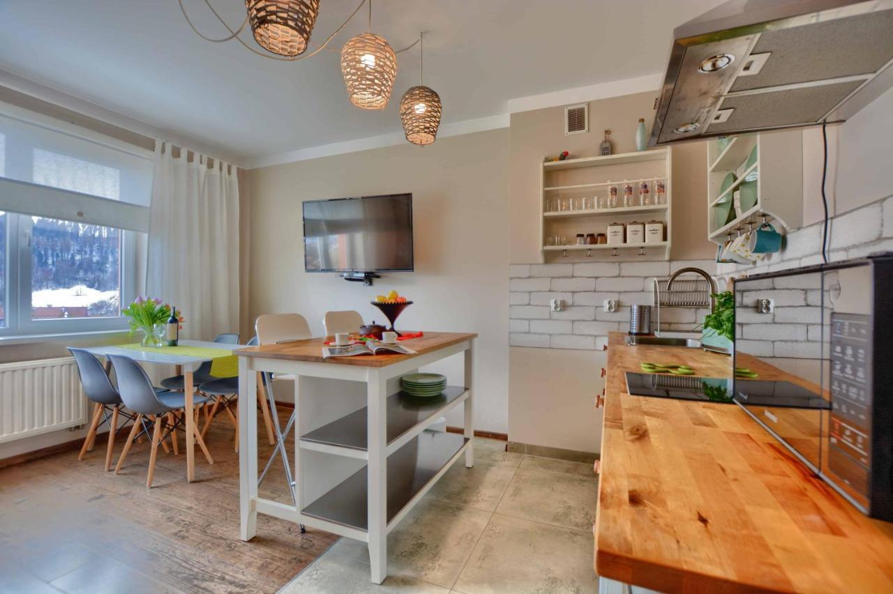 Апартаменты Apartament Zielona Mila Устшики-Дольне Экстерьер фото
